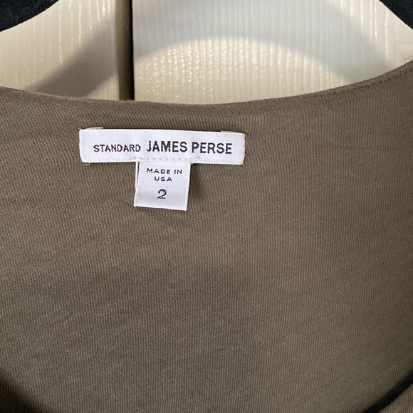 James Perse New Maxi Pencil Style Dress With Open Back Slit - Picture 5 of 12